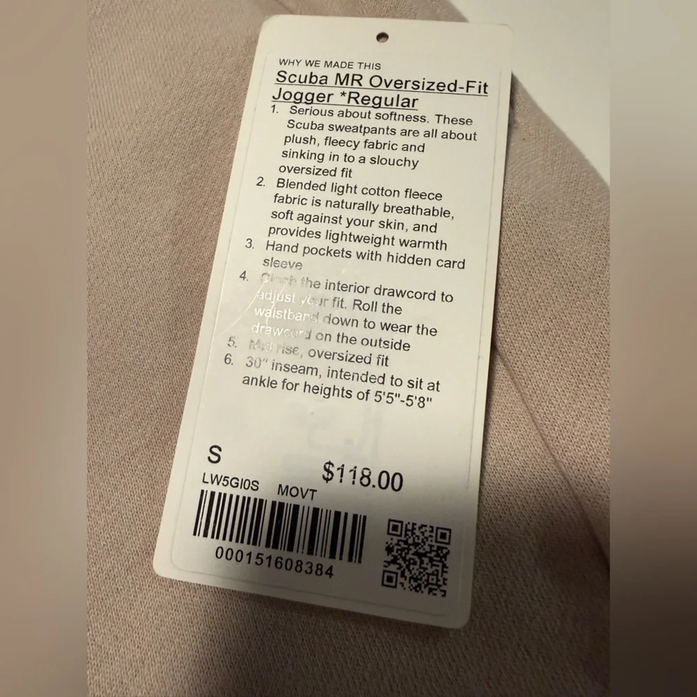 Lululemon 
Scuba Mid-Rise cotton-blend jersey track pants - Picture 6 of 8